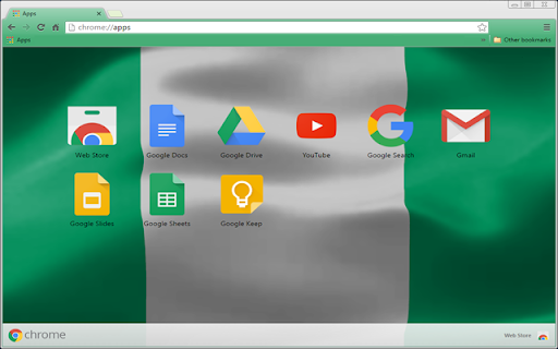 Nigerian Flag Theme screenshot 1