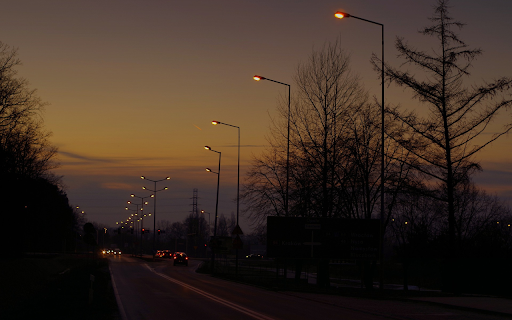 Night road screenshot 1