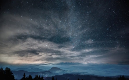 night sky Theme screenshot 1