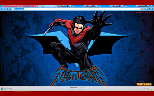 Nightwing in Red - 1900px screenshot 1