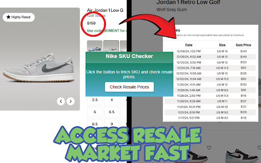 Nike SKU Checker screenshot 1