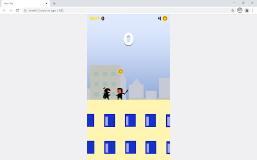 Ninja Runner Game screenshot 1