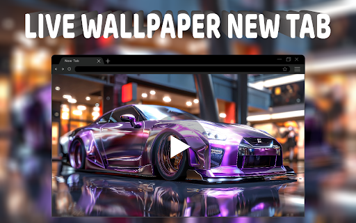Nissan GTR live wallpaper screenshot 1