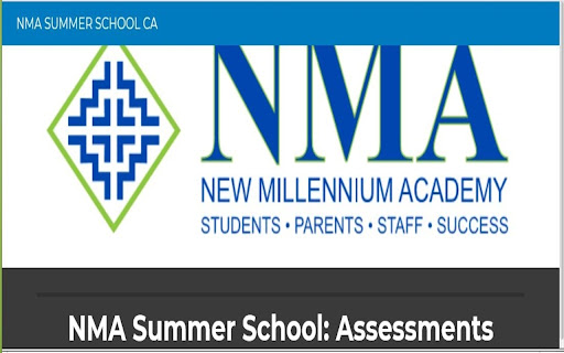 NMA Summer Assessment screenshot 1