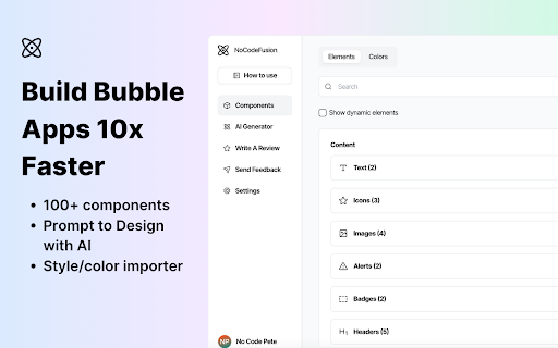 NoCodeFusion screenshot 1