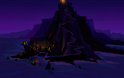 Nocturnal Mountain Village screenshot 1