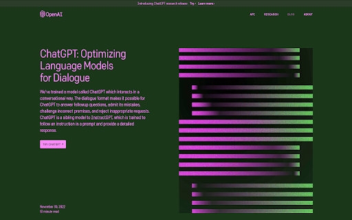 NOT OFFICAL Chat GPT Chrome screenshot 1