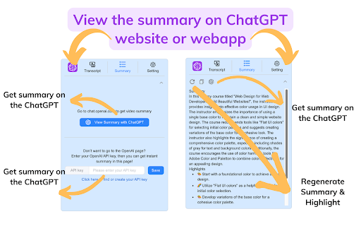 NoteGPT: Udemy Summary with ChatGPT & Claude screenshot 1