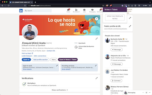 Notes 4 Talent screenshot 1