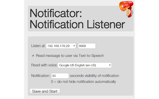 Notiferator. Notification Listener. screenshot 1