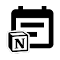 Notion - Add to calendar logo