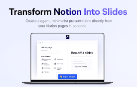 Notion Presentation screenshot 1