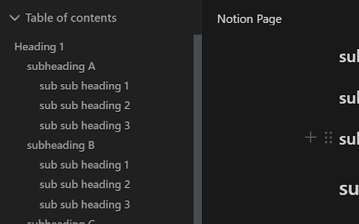 Notion Slick screenshot 1