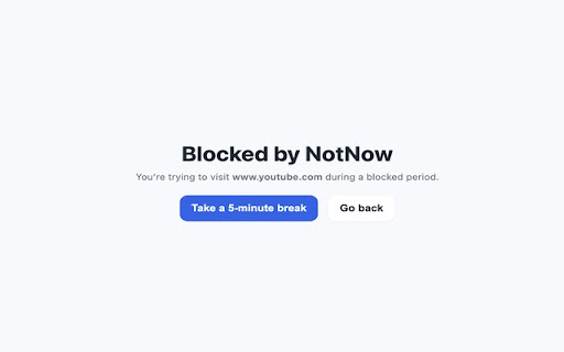 NotNow screenshot 1