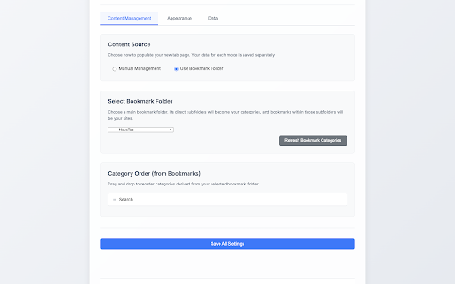 NovaTab - Next Gen Dashboard screenshot 1