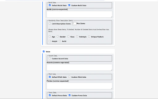 NPC Generator screenshot 1