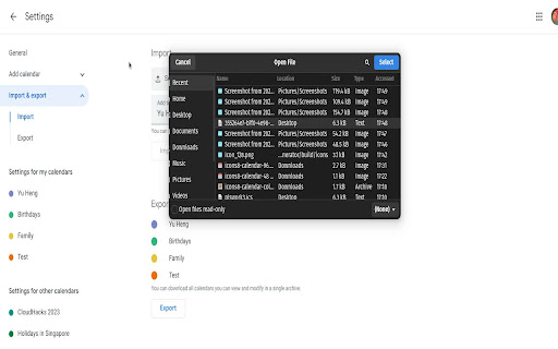 NTU Stars Calendar Generator screenshot 1
