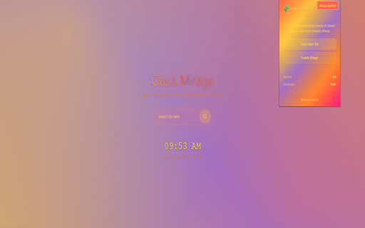 Oasis Mirage screenshot 1