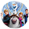 Olaf and Friends - Frozen - Disney logo