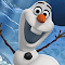 Olaf the Happy Snowman - Frozen logo