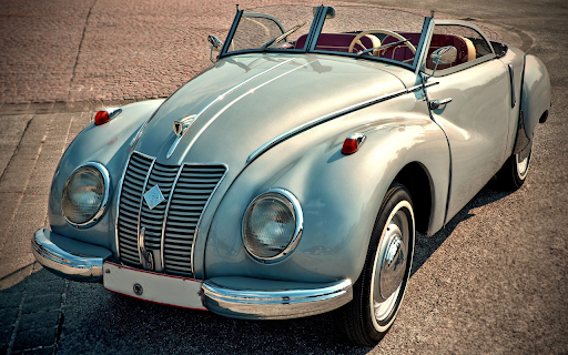 Old convertible car screenshot 1