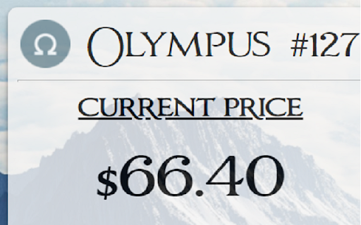 Olympus DAO Price Ticker screenshot 1