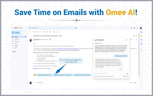 Omee AI Email Writer screenshot 1