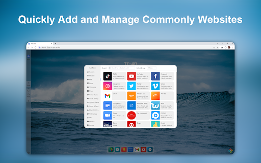 OmniTab New Tab screenshot 1