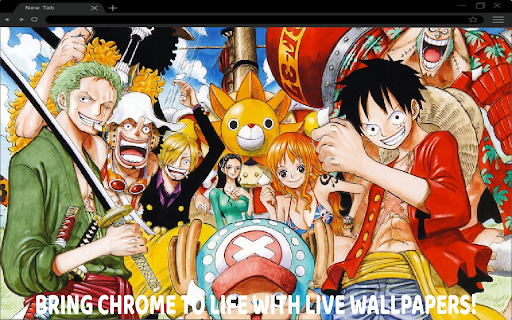 One Piece Crew Adventure Live Wallpaper screenshot 1