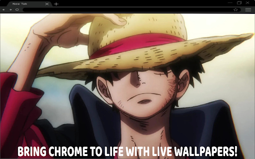 One Piece Luffy Straw Hat Legend Live Wallpaper screenshot 1