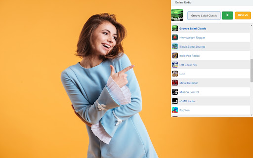 Online Radio for Google Chrome™ screenshot 1