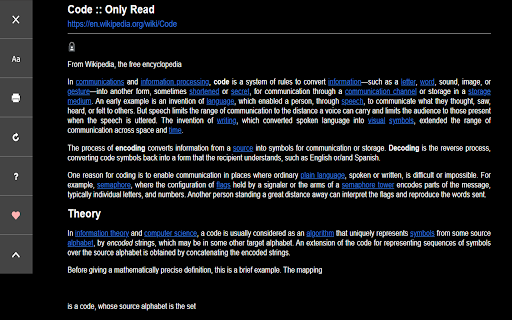 Only Read screenshot 1