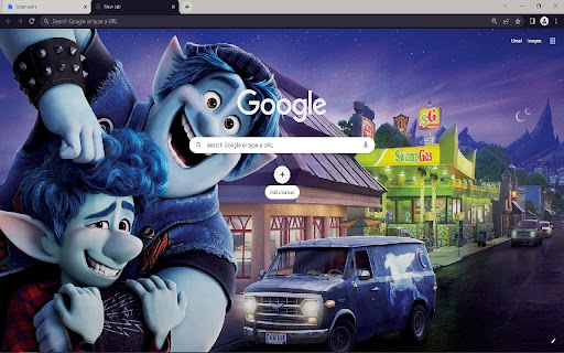 Onward Browser Theme screenshot 1