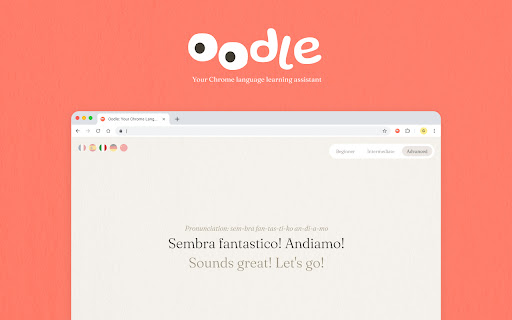 Oodle: Your Chrome Language Learning Assistant screenshot 1