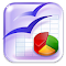 OpenOffice Calc on rollApp logo