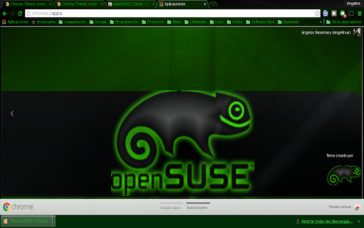 openSUSE screenshot 1