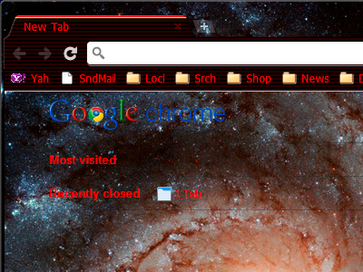 OpticRed Hubble1-1920 Theme screenshot 1