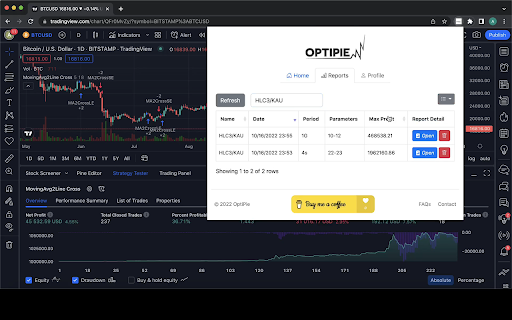 OptiPie TradingView Optimizer screenshot 1