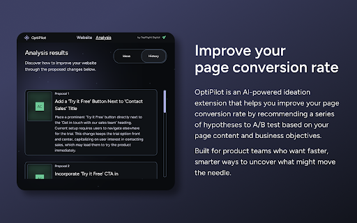 OptiPilot screenshot 1