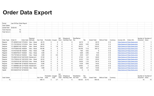 OrderPro: Export Amazon, eBay, Walmart & More screenshot 1