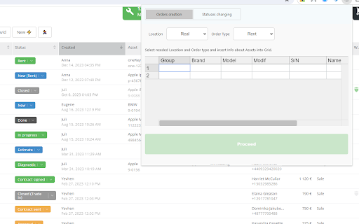 Orderry companion plugin screenshot 1