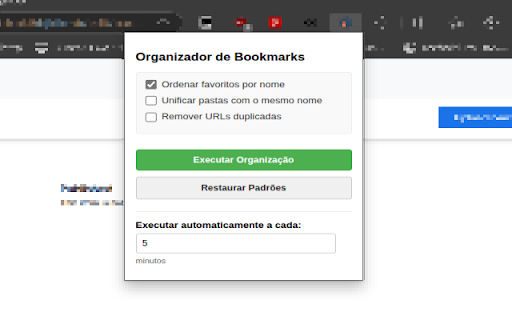 Organizador de Favoritos screenshot 1