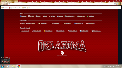 OU Theme screenshot 1
