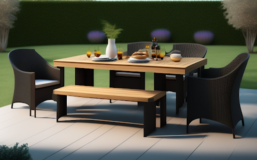 Outdoor furniture set screenshot 1