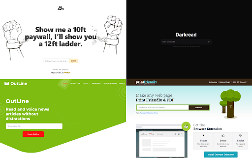 Outliner | Improving your reading experience screenshot 1