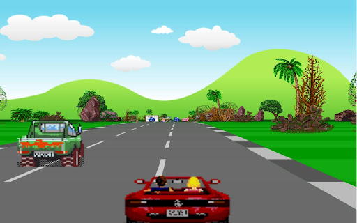Outrun Classic Racing Game screenshot 1