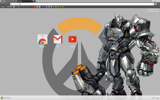 Overwatch theme screenshot 1