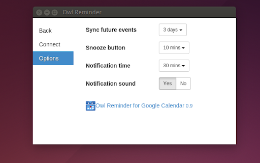 Owl Reminder for Google Calendar™ screenshot 1
