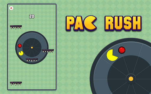 Pac-man Rush Game screenshot 1