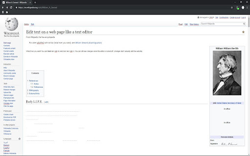 Page Text Editor screenshot 1